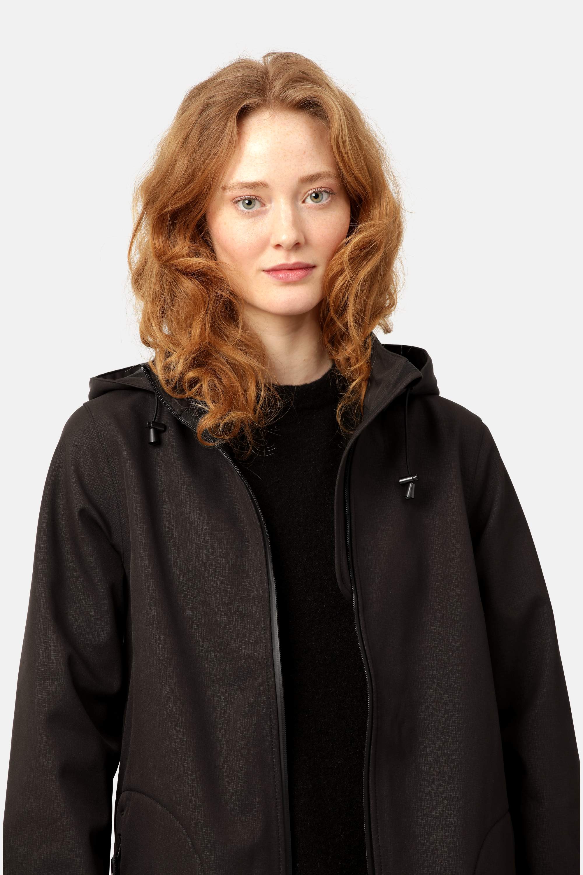 Softshell Regnjakke A-form - Black